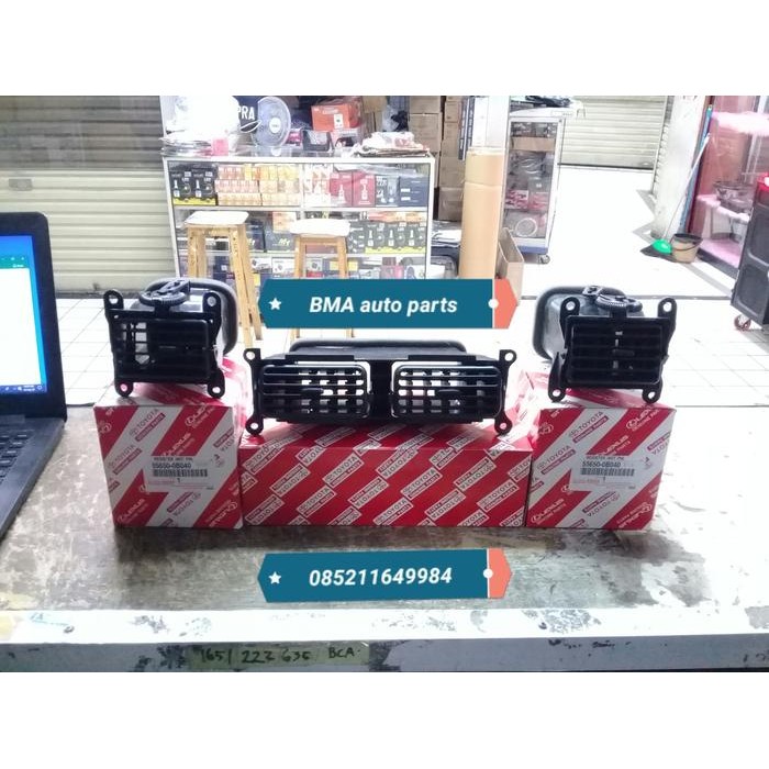 Kisi kisi ac kijang kapsul set tengah kiri dan kanan