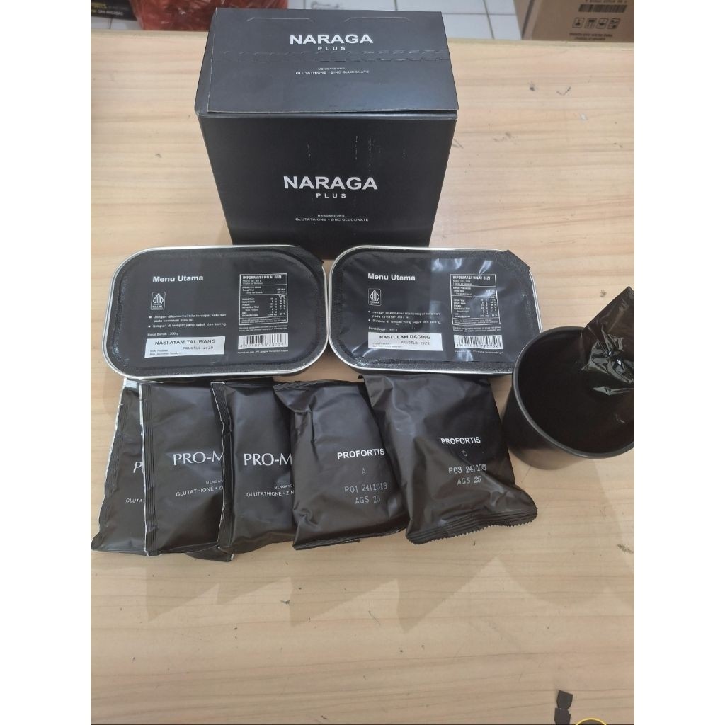 

Ransum TNI Naraga Plus Emergency Food Survival Food (EXP JUNI 2026)