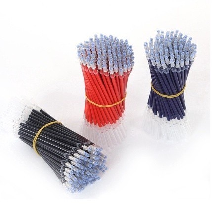 

(100 PCS) Alat Tulis Sekolah Refill Tinta Pulpen Cair REFILL 0.5MM