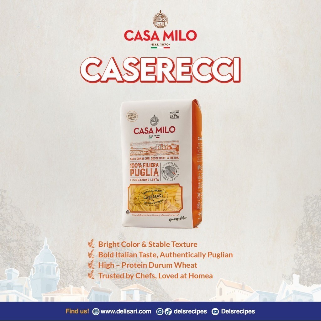 

CASA MILO CASERECCI / Pasta Caserecci 500 GR