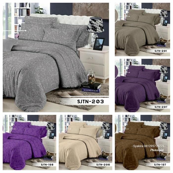 YMN Sprei Hotel Katun Jacquard Embos  ukuran 200x200x40 - 200X200X40