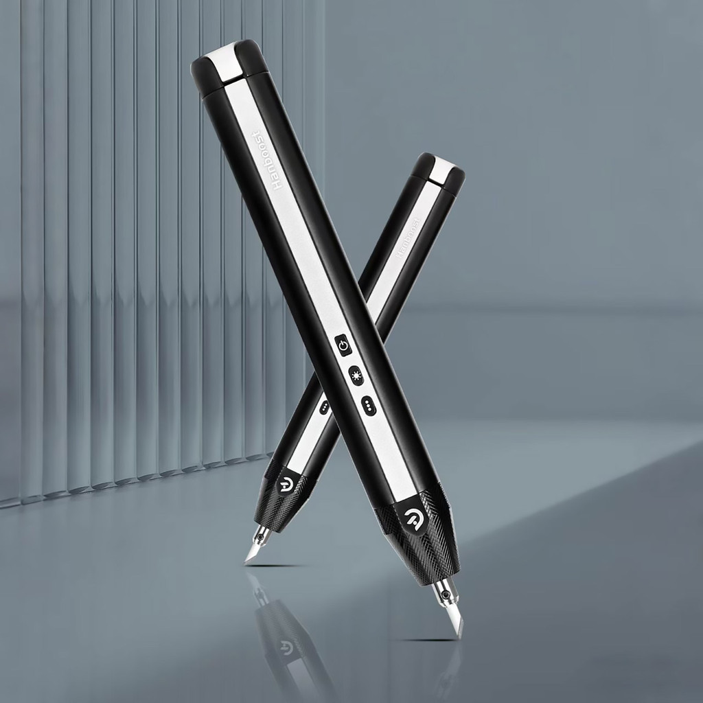 

Hanboost C1 30W Cordless Ultrasonic Cutter Knife 3D Print Deburring Tool for PLA/Resin/ABS with Replaceable Blades & LED Light