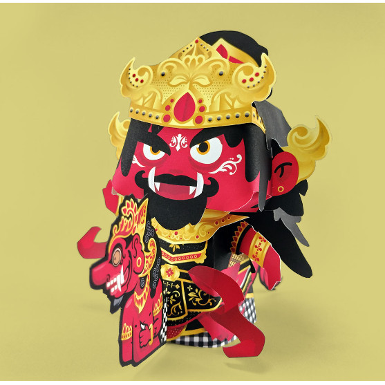 

* Jaranan Buto Tarian daerah Banyuwangi Blitar papercraft miniatur action figure diy kerajinan kertas tangan mainan edukatif edukasi anak dewasa belajar pendidikan ^