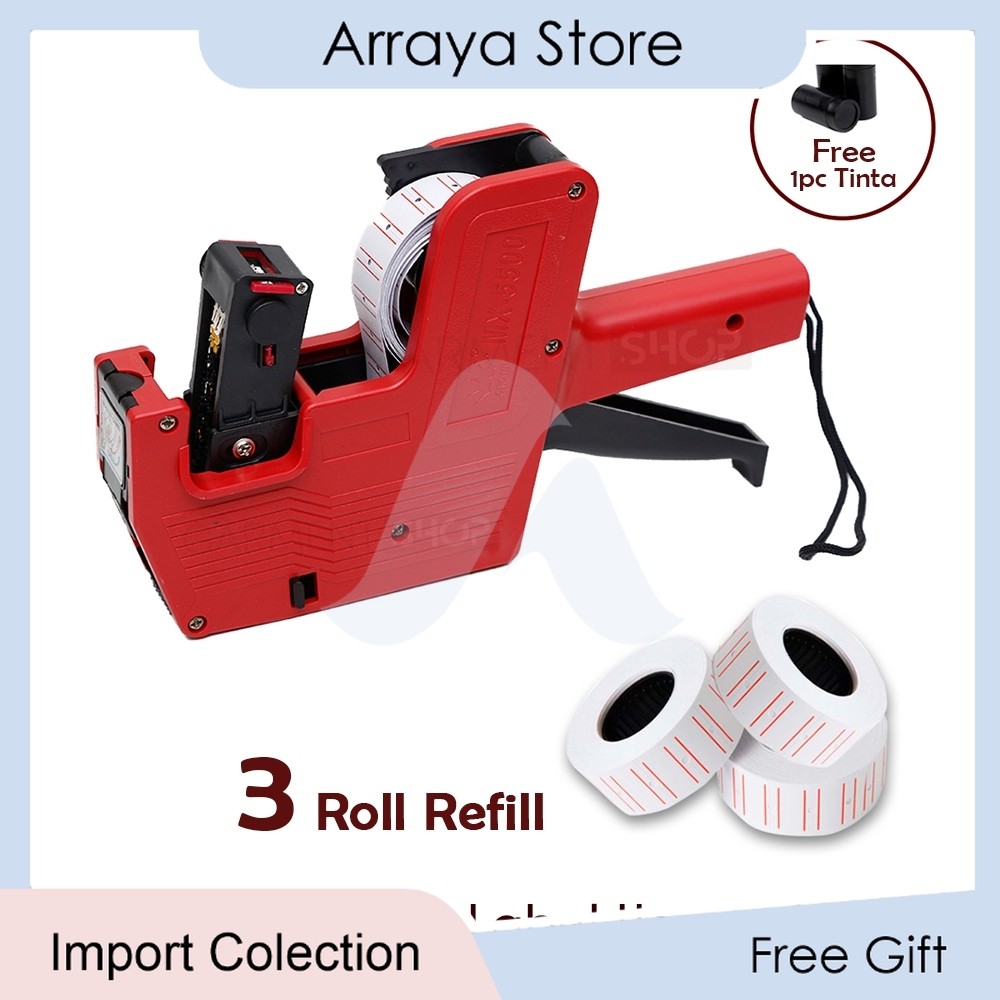 

Alat Label Harga Price Labeller M5500 & 3 Roll 【Arraya Shop】