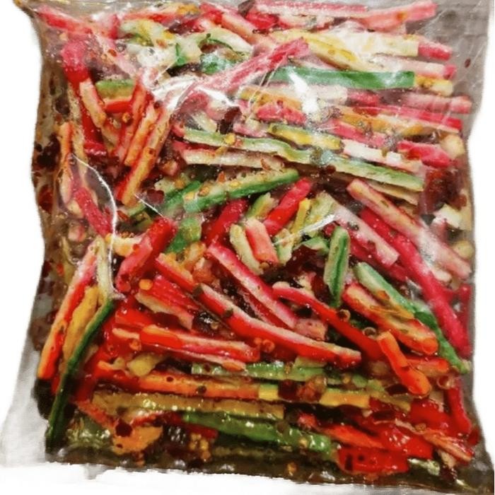 

1 KG SEBLAK KERING AS BETON Camilan Food Pedas Snack Cemilan Crispy Kerupuk Keripik Makanan - BANTET