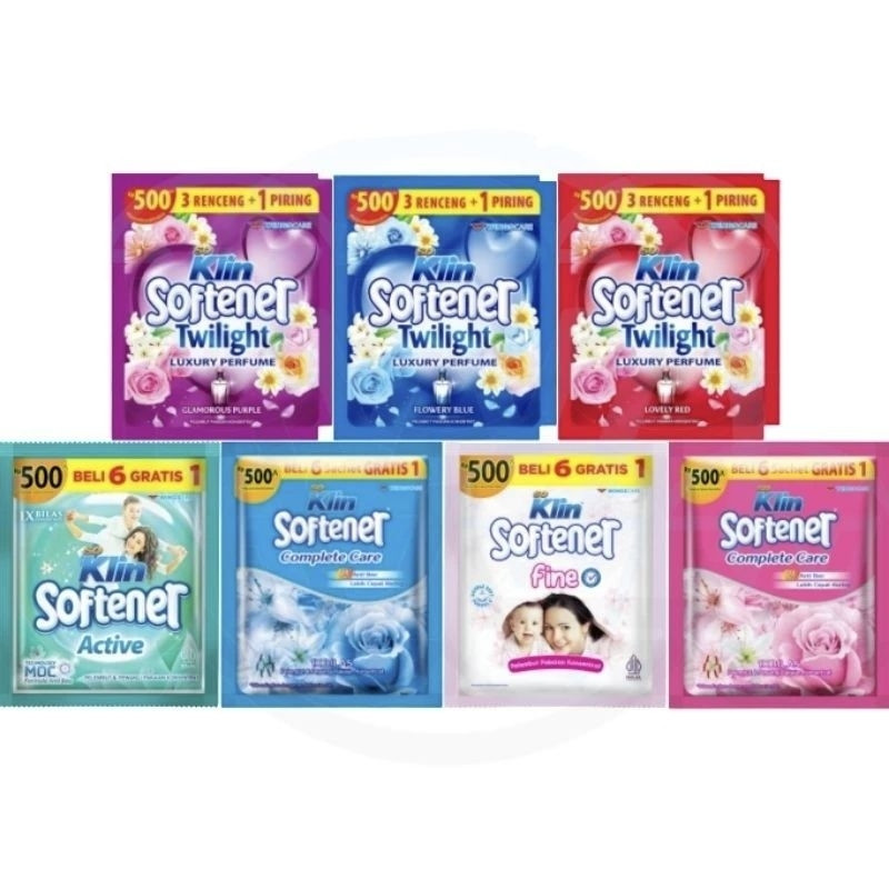 SOKLIN SOFTENER 13ML SASHET COMPLETE CARE ECER SoKlin Softener 1x Bilas MINORD