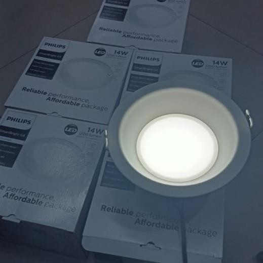PHILIPS LED Downlight DN035B 7" 14W PSU WH D175 1200lumen - 850 putih