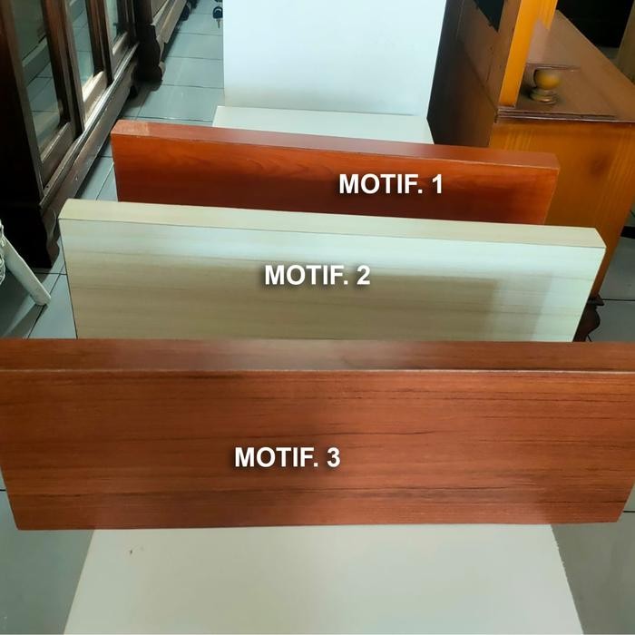 Rak Ambalan Dinding Lapisan HPL Ukuran 60x20x4cm / Rak Dinding Minimalis Finishing HPL - MOTIF NO. 1