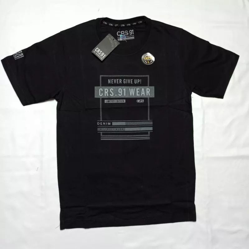 [COD]Kaos pria dewasa/kaos crs 91/kaos distro premium ori crs 91 casual/kaos terbaru