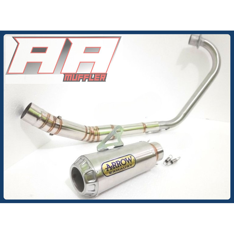 Exhaust ARROW GTX PNP LC135 V1-V8, Y15ZR, Y15, RS150, RSX150, YZF-R15, MT15, RAIDER FI R 150, GSX150
