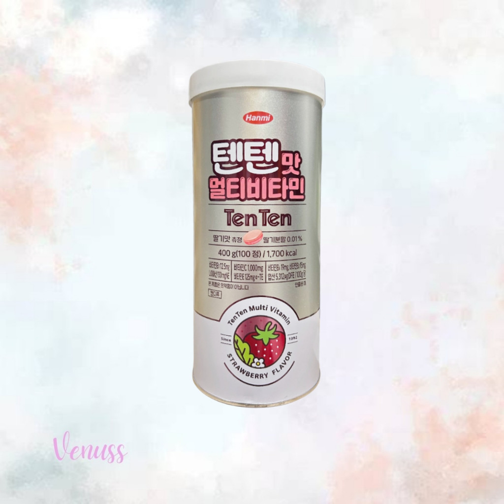 Tenten chewable vitamin multivitamin peninggi badan permen tablet original korea