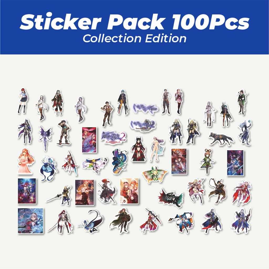 

Hot Stiker Game Nights of Azure Char Mix 1 Lucu Anti Air Stikers Berperekat Waterproof Sticker Decal Buat Motor Helm Buku Journal Koper Casing HP Laptop Botol Minum