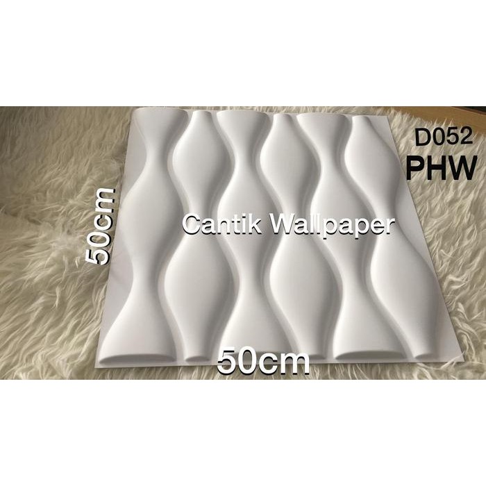 TERMURAH Wall Panel 3D Dinding Wallpanel PVC Interior Dekorasi Salur 52
