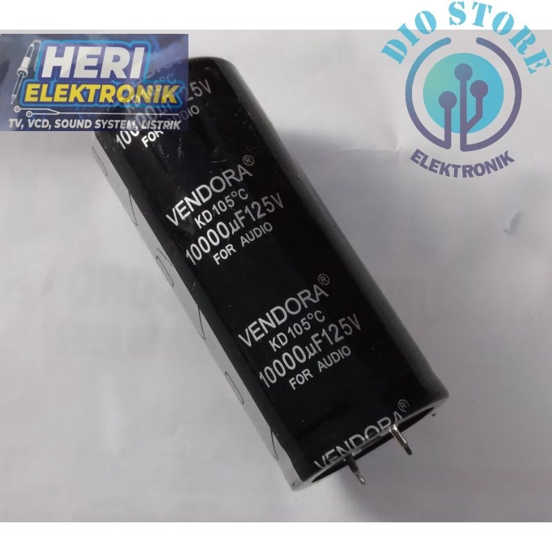 ELCO 10000 UF 125V VENDORA ori