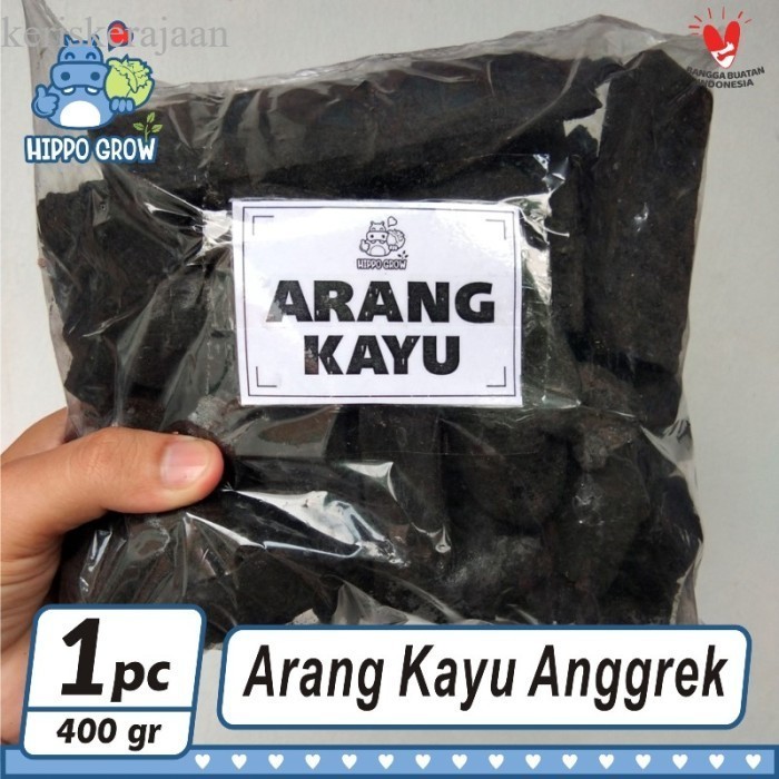 

Arang Kayu Charcoal Media Tanam for Anggrek Orchid Mix Soil murah