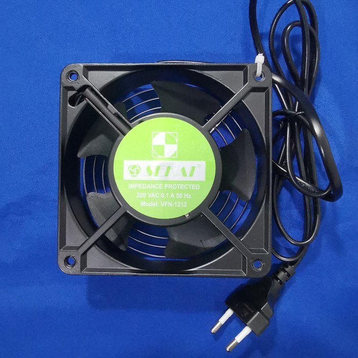 PRODUK TERBATAS VFN1212 Mini Exhaust Hexos Fan Kipas Cooler Fan Penyedot Udara Sekai