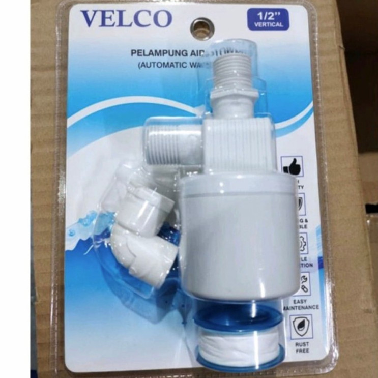 Pelampung air otomatis kran air dan bak air invelco /velco New /kran air otomatis tandon dan bak air