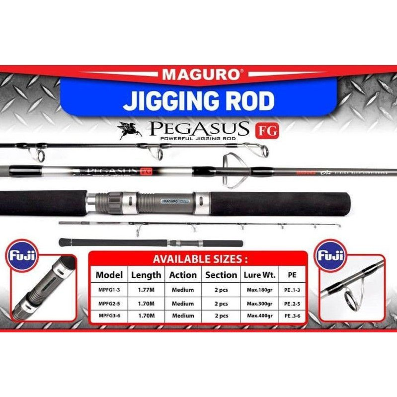 Joran maguro jigging Andromeda atau Pegasus