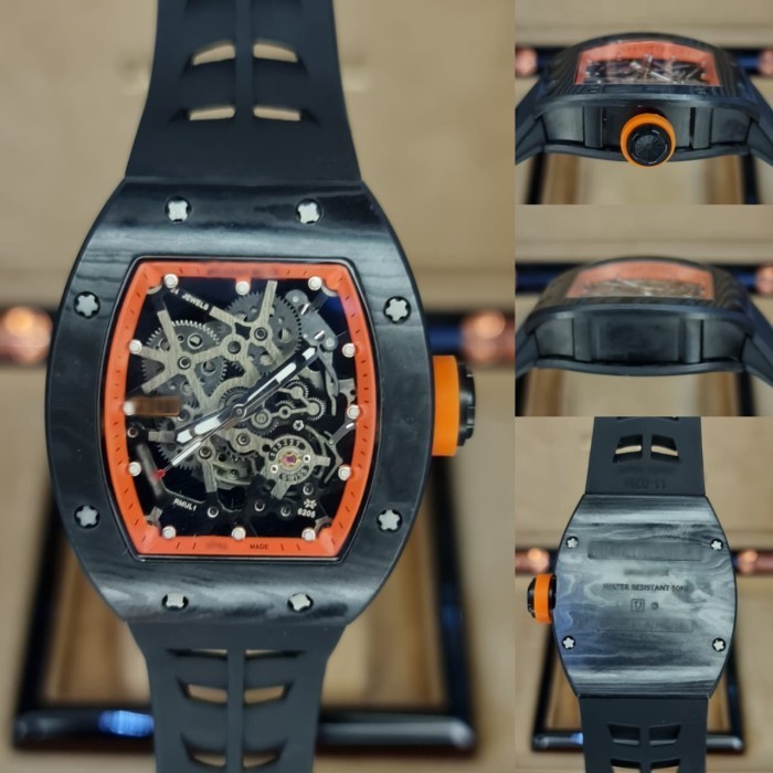 JAM TANGAN RICHARD MILLE AUTOMATIC JAM TANGAN PRIA RICHARD MILLE FULL SET AUTOMATIC SUPER KUALITAS S