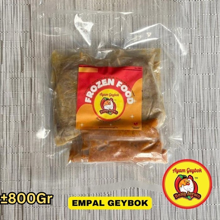 

MENU BARU! FROZEN FOOD Empal Sapi Geybok 5pcs 800 Gram + Sambal