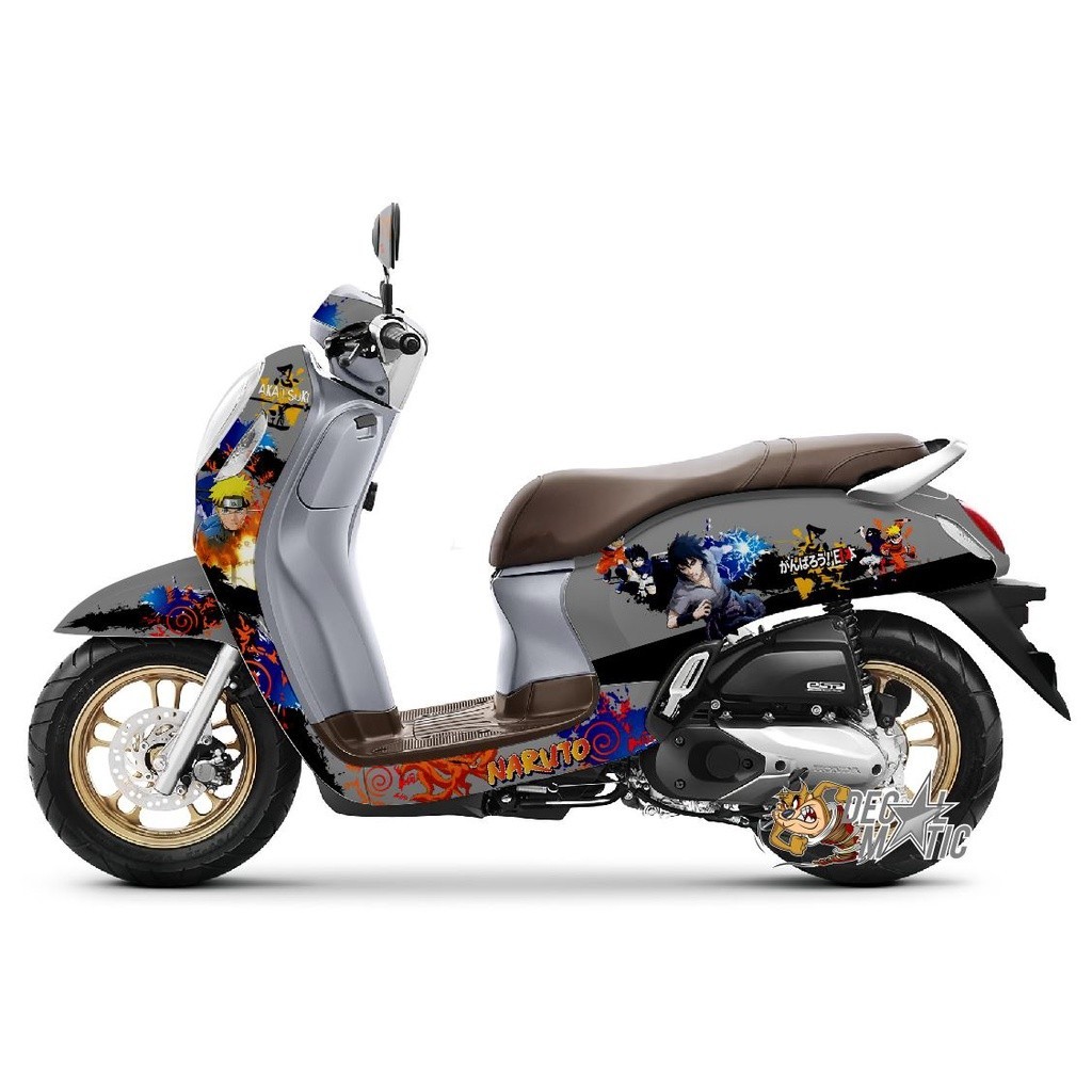 [Decal Anime] Sticker Full Body Stiker Decal Scoopy 2020 2021 Naruto Akastsuki