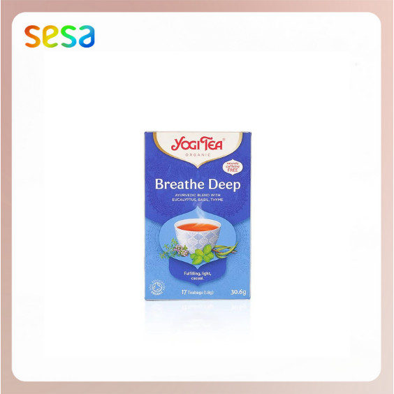 

YOGI TEA Organic Breathe Deep Tea 32gr - Bebas Kafein