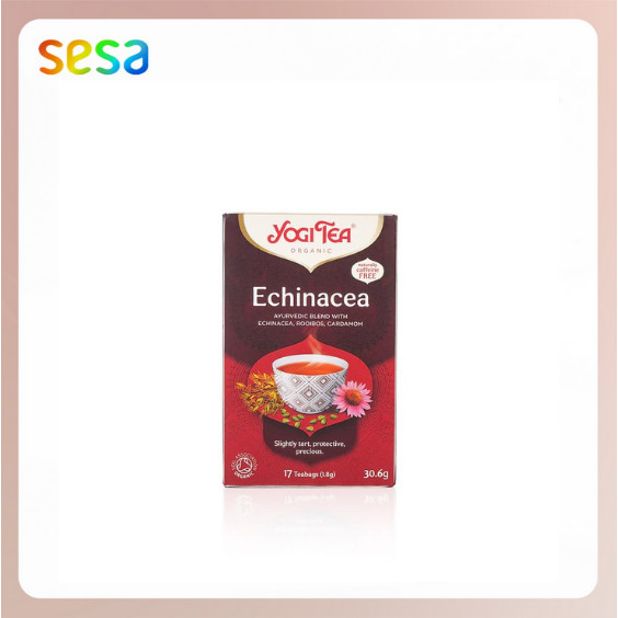 

YOGI TEA Organic Echinacea Immune Support Tea 24gr - Bebas Kafein