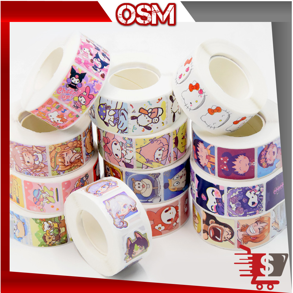 

OSM - 6267 Stiker Roll Serbaguna / Decorative Sticker Roll / Sticker Roll