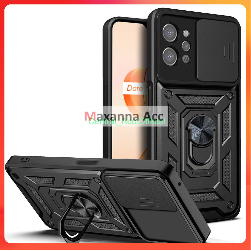 [MAXANNA] [ OPPO A15 / A15S / A16 ] CASE ROBOT TRANSFORMER HARD CASE RING PELINDUNG KAMERA