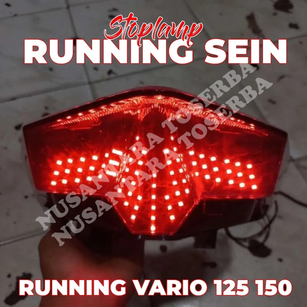 BISA SEIN  LAMPU STOPLAMP RUNNING VARIO 125 150 LAMPU VARIASI AES VARIO 125 150