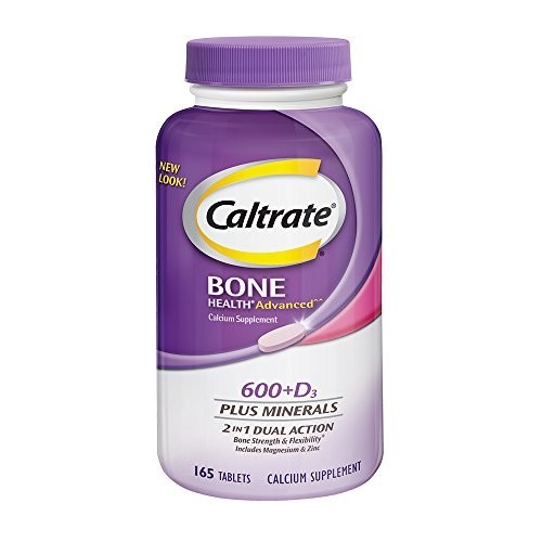Caltrate 600+D3 Plus Minerals (165 Count) Calcium & Vitamin D3