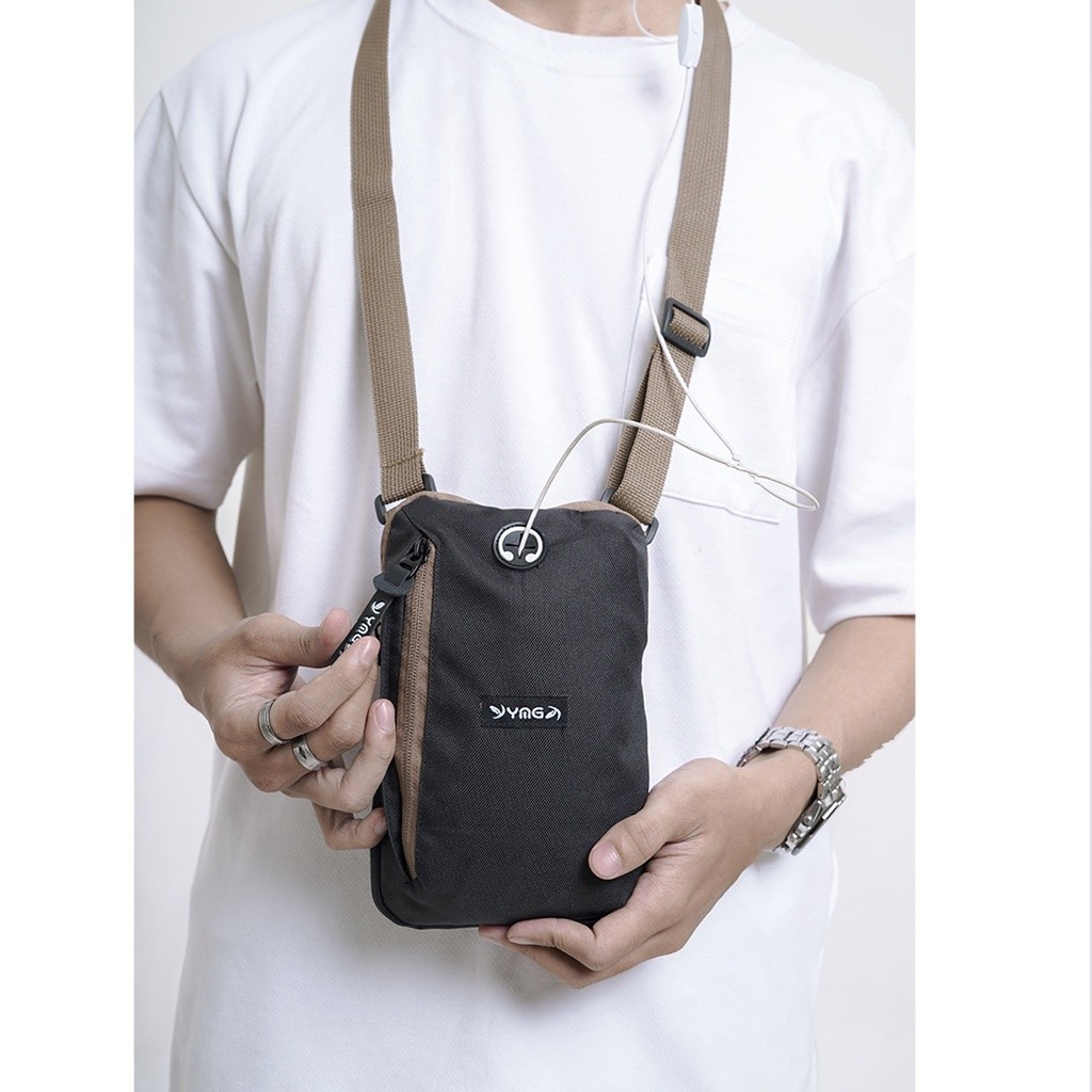 Tas kecil cowok Selempang Slingbag Pouch  wells keren