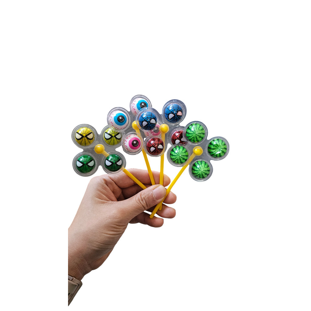 

Permen Lunak Lolipop Kipas ( isi 4 batang / 4 kipas)
