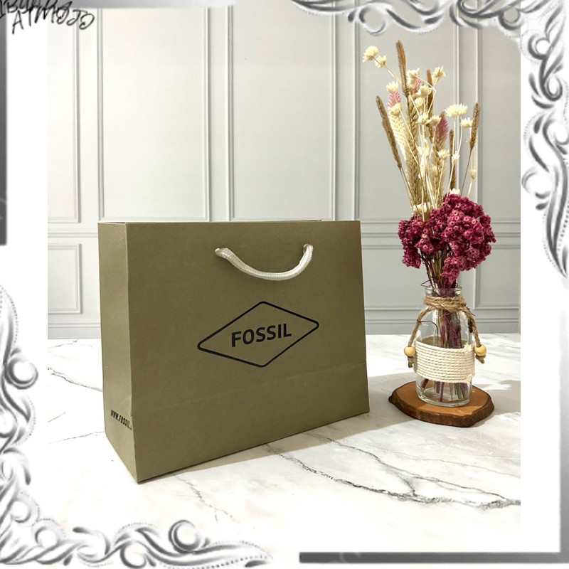 

Paper Bag Fossil Original Store Paper Bag Branded Muat Box Jam