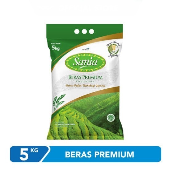 

Beras Sania 5 kg premium rice
