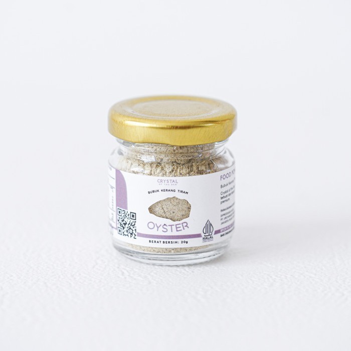 

Crystal Oyster Powder 20gr - Bubuk Kerang/Kaldu MPASI
