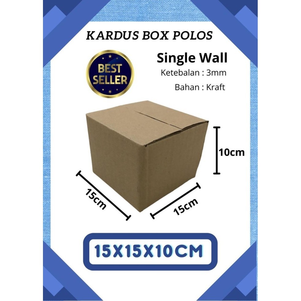 

Kardus Karton Box uk 15x15x10 cm