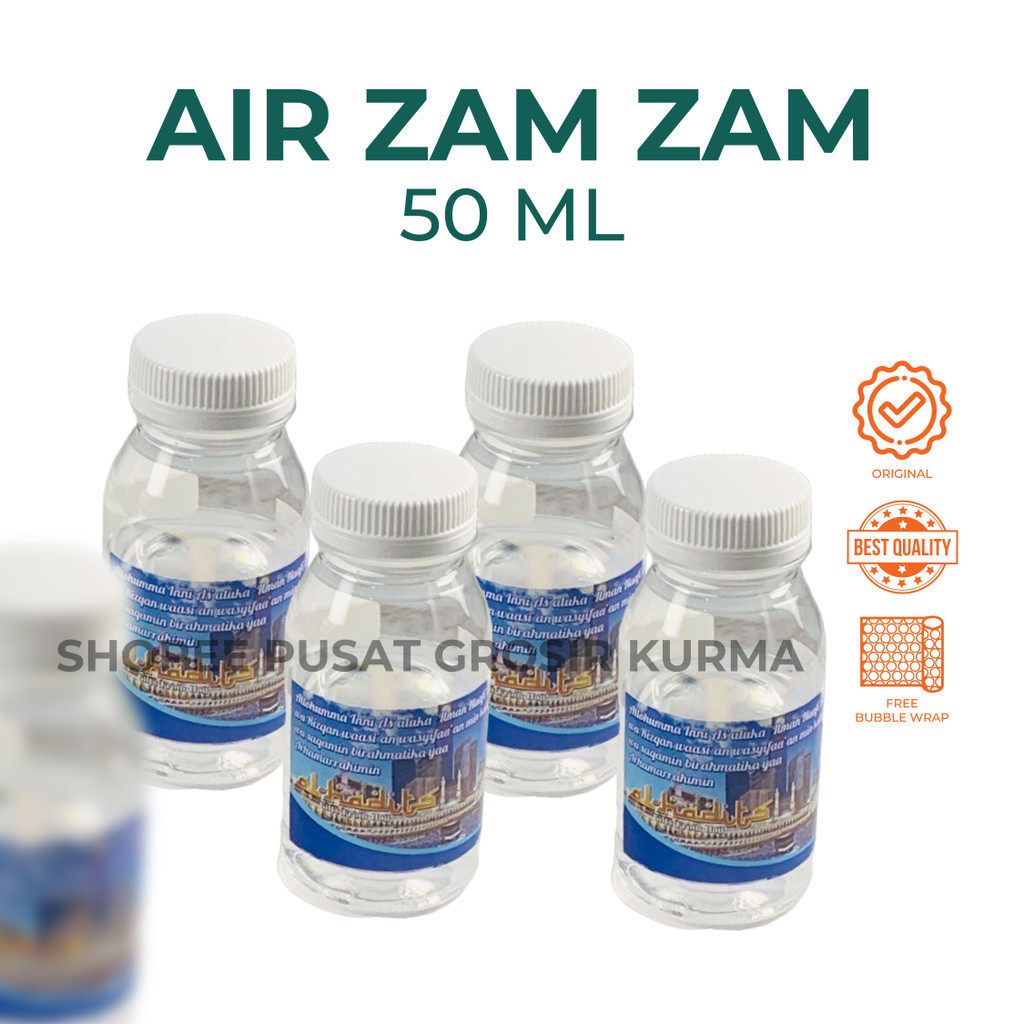 

BOTOL 80ml PLUS AIR ZAMZAM 50ml ORIGINAL 1pcs OLEH OLEH HAJI UMROH