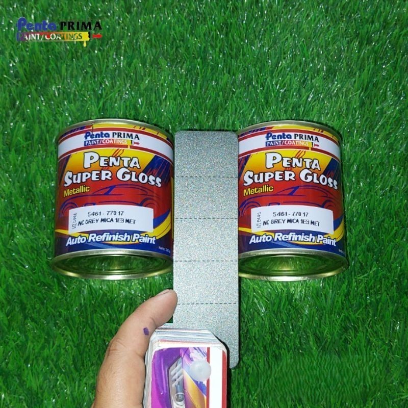 cat super gloss metallic nc grey mica 1E3 met 77017 ( 200g - 1kg )