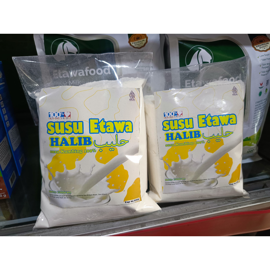 

DIJAMIN HALAL I SUSU KAMBING AL HALIB I MENJAGA DAYA TAHAN TUBUH I PENGUAT TULANG I MELANCARKAAN SISTEM PENCERNAAN