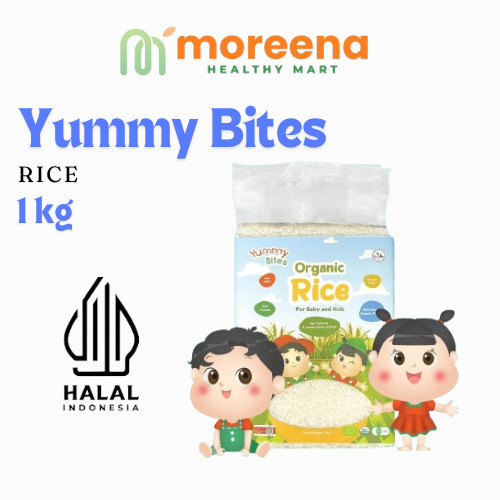 

YUMMY BITES - Rice Beras Japonica Organik 1kg 6+