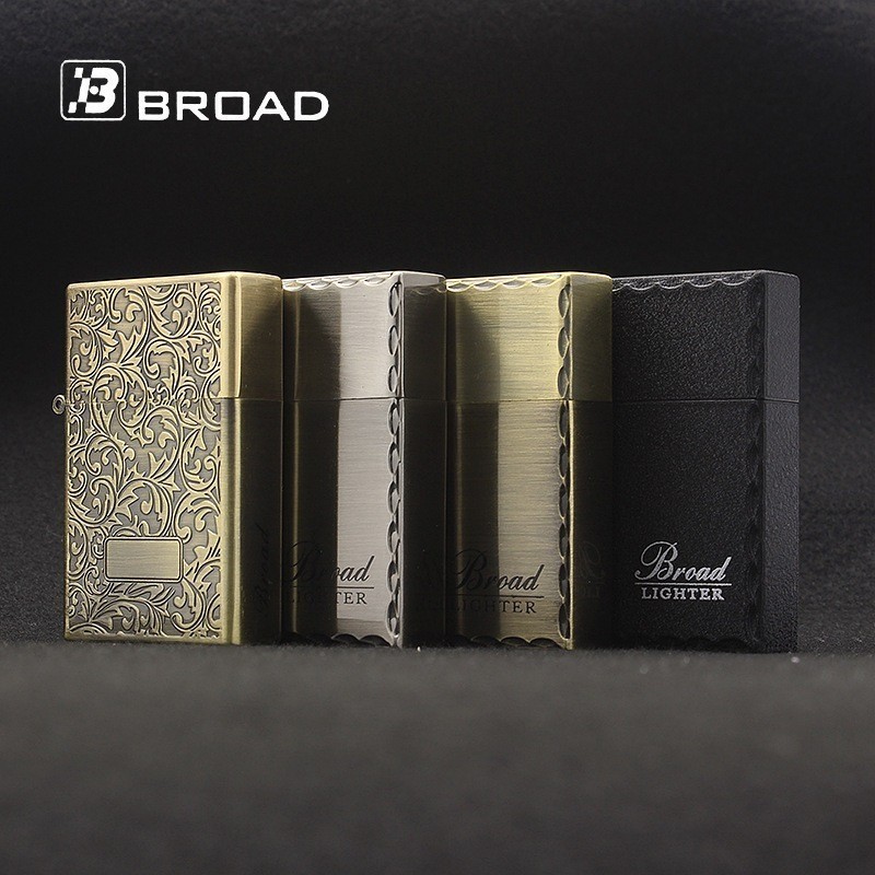 Korek Elegant Korek Api bara Las Broad Lighter Motif Batik korek gas broad416