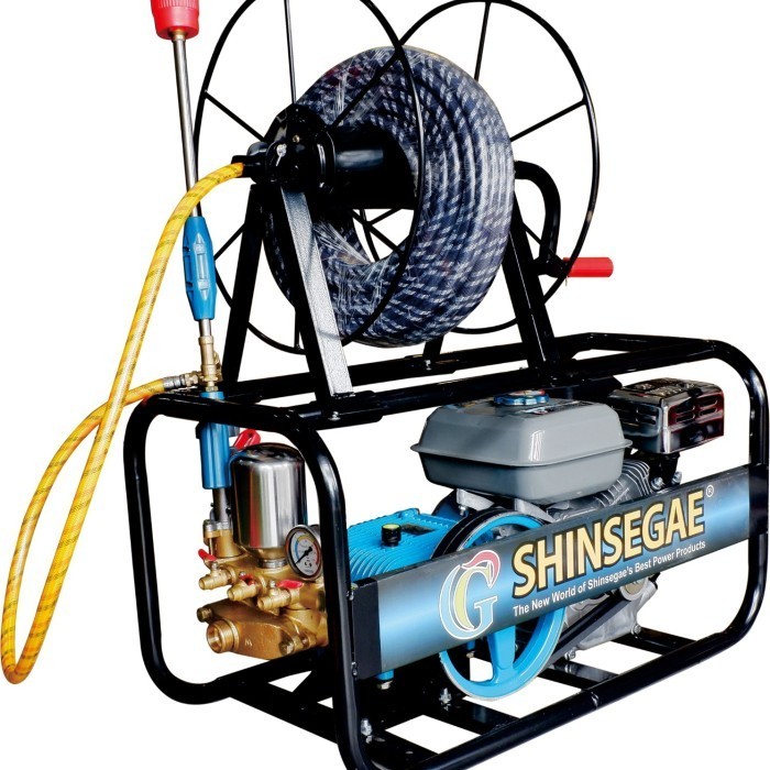 Alat doorsmeer/ Mesin steam jet pencuci mobil Shinsegae GX160 + Sprayer Shinsegae 22 (komplit selang