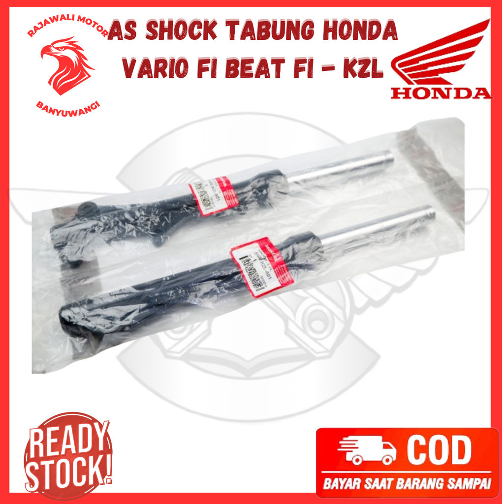Sok depan beat fi ori - as shock tabung sepeda honda vario , sok motor scoopy dan spacy KZL