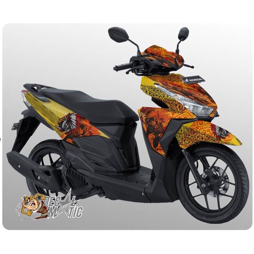 Decal Vario 150 Full Body Stiker Full body Vario 125 150 Old / New Tahun 2015-2022 Indian Apache