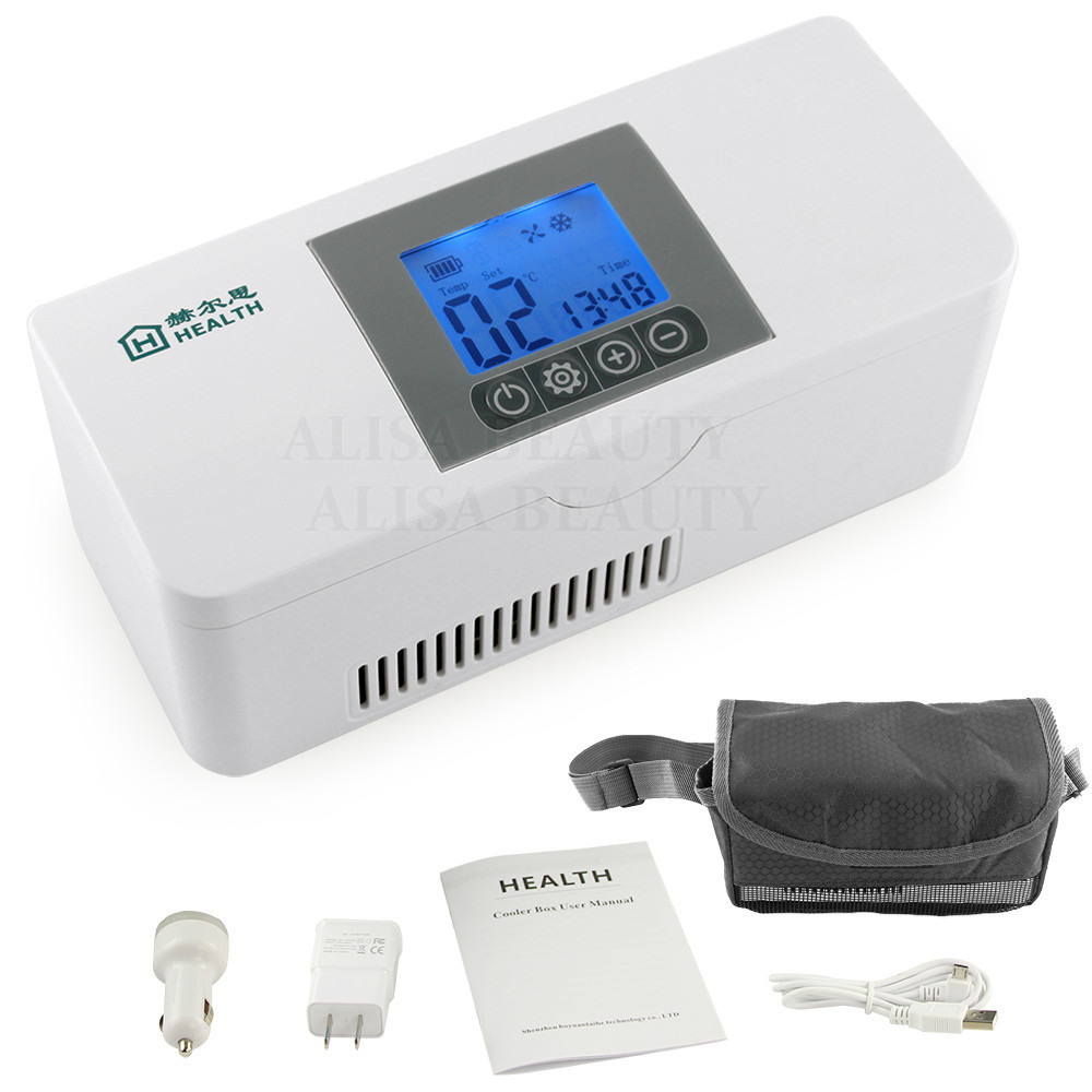 2018 Portable Insulin storage Cooler Bag Diabetic Insulin Cooler Box Rechargeable fridge Mini refrig