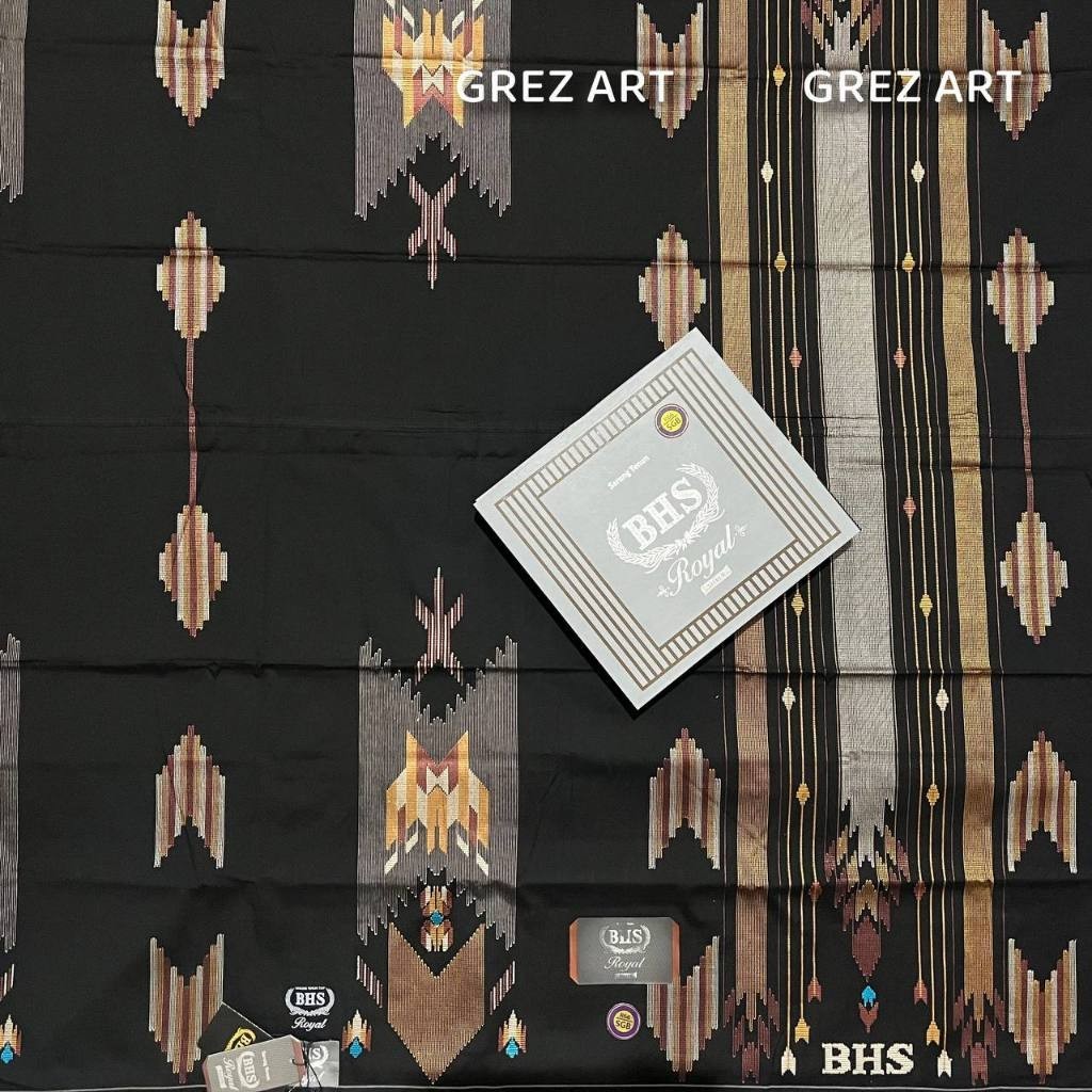 Sarung BHS Royal Gold Motif Songket Goyor Batik IKA IKF PKA SBA STA STB SGB SGF SCA