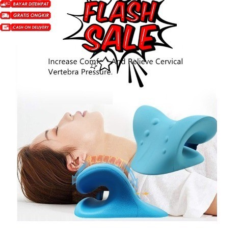 Bantal Terapi Leher C-Rest Neck Massage Pillow DD