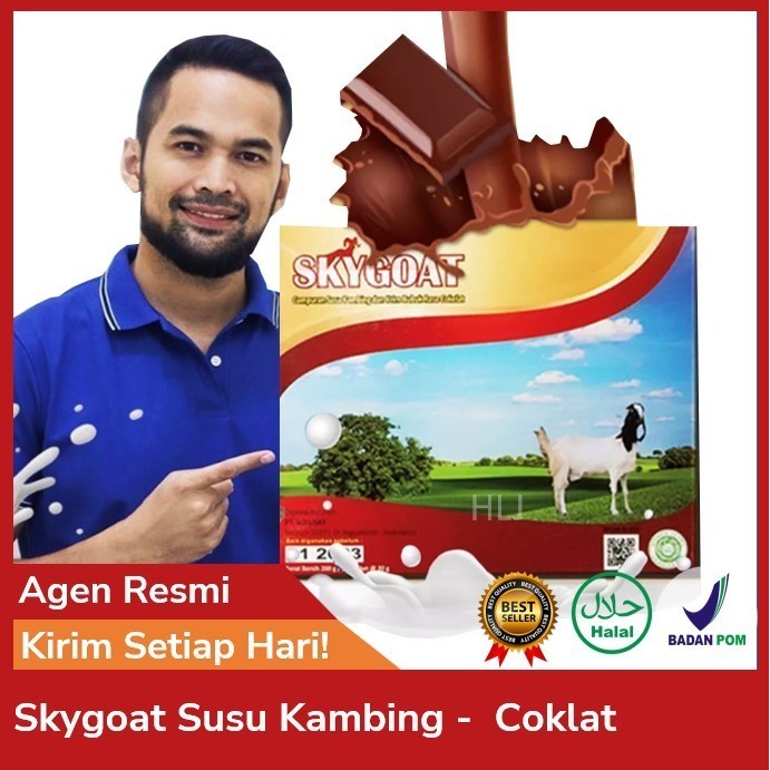 

TERJUAL SKYGOAT / SKY GOAT Susu Kambing Etawa Bubuk Original Coklat Cokelat
