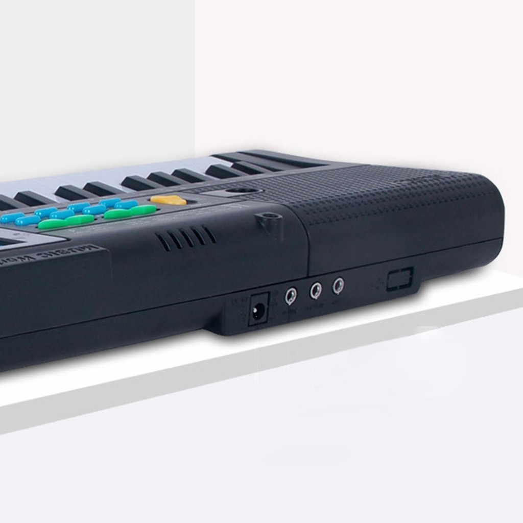 Digital Music Piano Keyboard Portable Microphone Practical Keyboard Piano Instrument Toy Keyboard Pi